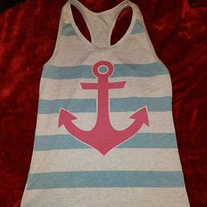 Anchor Racer Back Tank
